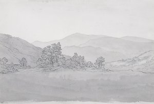 Montaña Llantysilio, Gales de John Glover