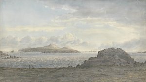 Cabeza de San David, Pembrokeshire, c.1805 de John Glover