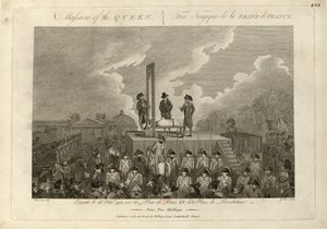La ejecución de María Antonieta el 16 de octubre de 1793