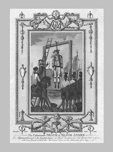 La desafortunada muerte del mayor André, 1780, 1790 de John Goldar