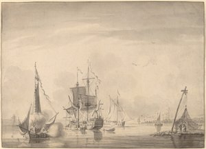 Escena del puerto