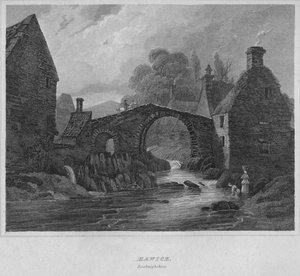 Hawick, Roxburghshire, 1814 de John Greig