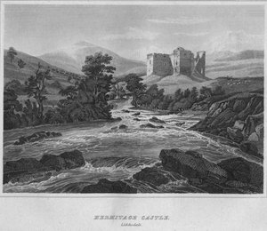 Castillo de Hermitage, Liddisdale, 1814