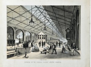 Interior de la Estación General de Ferrocarril, Chester de John Gresty