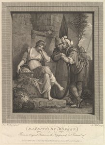 Bandidos en el Mercado, 9 de noviembre de 1780. de John Hall