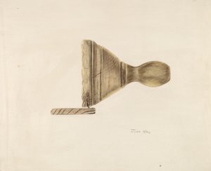Molde de mantequilla de John Hall