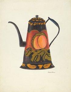 Cafetera de hojalata, 1935-1942