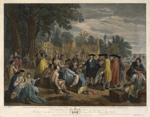 Tratado de William Penn con los Indios, 1775