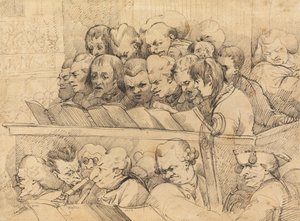 Coro y Orquesta (Una banda coral) de John Hamilton Mortimer