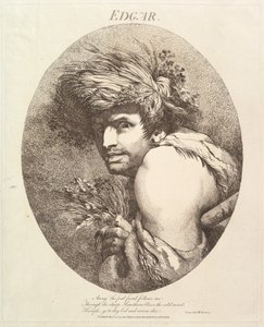 Edgar Doce personajes de Shakespeare, 20 de mayo de 1775