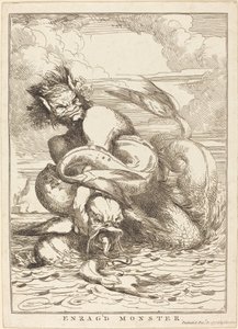 Monstruo enfurecido de John Hamilton Mortimer