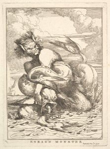 Monstruo enfurecido de John Hamilton Mortimer