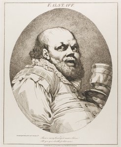 Falstaff de John Hamilton Mortimer