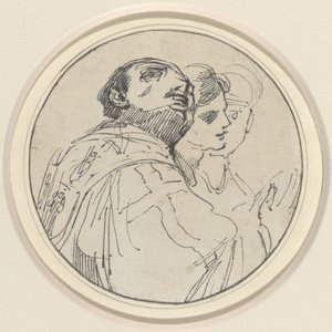 Tres cabezas orientales de John Hamilton Mortimer