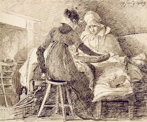 Una partida de backgammon, 19 de enero de 1809 de John Harden