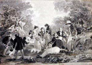 Un picnic junto al lago de John Harden