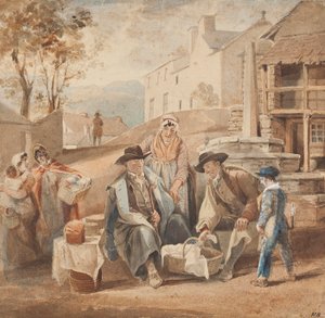 Tratos en el mercado de Ambleside de John Harden