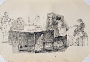 Una noche en casa, 1804 de John Harden