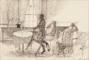 Mesa de desayuno, 1810 de John Harden