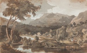 Elter Water, Distrito de los Lagos, Cumbria de John Harden