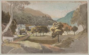 Campos fuera de Brathay, 1812 de John Harden