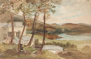 Hall y Windermere, Distrito de los Lagos, Cumbria de John Harden