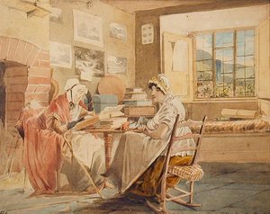 Interior, Brathay Hall de John Harden
