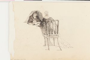 Hombre y mujer escribiendo en una mesa