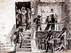 Tienda de Impresiones McGills, Edimburgo de John Harden