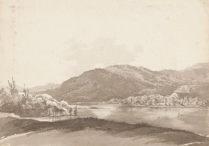 La Logia Griega del Sr. Curwen, Lago Windermere de John Harden