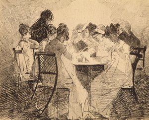 Fiesta en Dublín, 1809 de John Harden