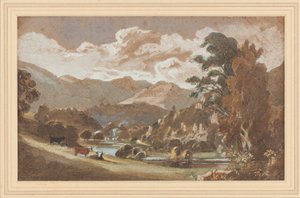 Skelwith, Distrito de los Lagos, Cumbria de John Harden