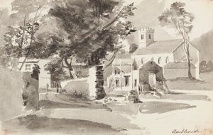 Iglesia de Santa Ana, Ambleside, 1814 de John Harden