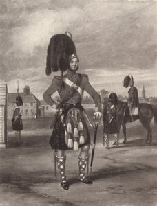 Los 93º Highlanders de Sutherland en Orden de Revisión, c1820-1870, 1909 de John Harris Junior