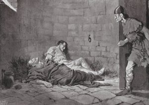 Encarcelamiento y muerte de los duques Erik y Valdemar de John Harris Valda