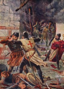 La Captura de Constantinopla por los Cruzados de John Harris Valda