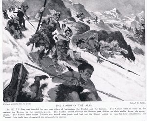 Los cimbrios en los Alpes de John Harris Valda