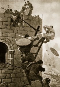 El Asedio del Castillo de Carmarthen de John Harris Valda