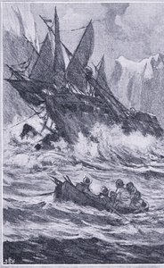 La Vittoria completó el primer viaje alrededor del mundo en septiembre de 1522, Newnes Pictorial Knowledge publicada por Newnes, c.1950s de John Harris Valda