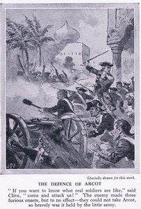 La defensa de Arcot, c.1950