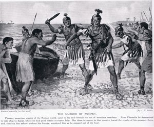El asesinato de Pompeyo