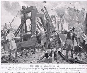 El asedio de Aquilea 238 d.C. de John Harris Valda
