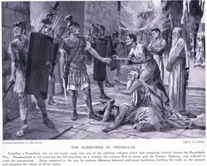 La rendición de Fregellae