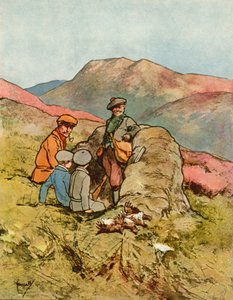 Chums: Tiro al urogallo (litografía en color)