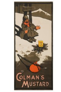 Mostaza de Colman / J. Hassall / Cartel, 1898