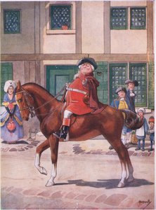 John Gilpin (litografía) de John Hassall