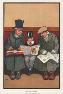 Los lugares más bonitos de esta Pla(i)ce (litografía en color) de John Hassall
