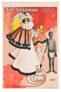 "El Yashmak, una historia del Este" / J. Hassall / Cartel, 1897