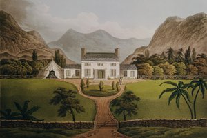 La Mal-Maison de Bonaparte en Santa Elena, 1821 de John Hassell