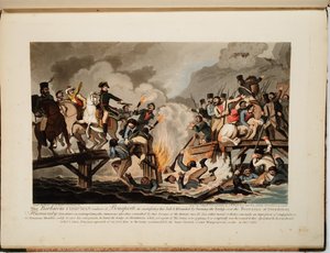 El ejército francés cruzando el Berezina en noviembre de 1812, 1813